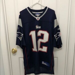 Reebok Navy Blue NFL Players Men’s Jersey